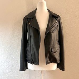 B&Y 100% genuine leather jacket